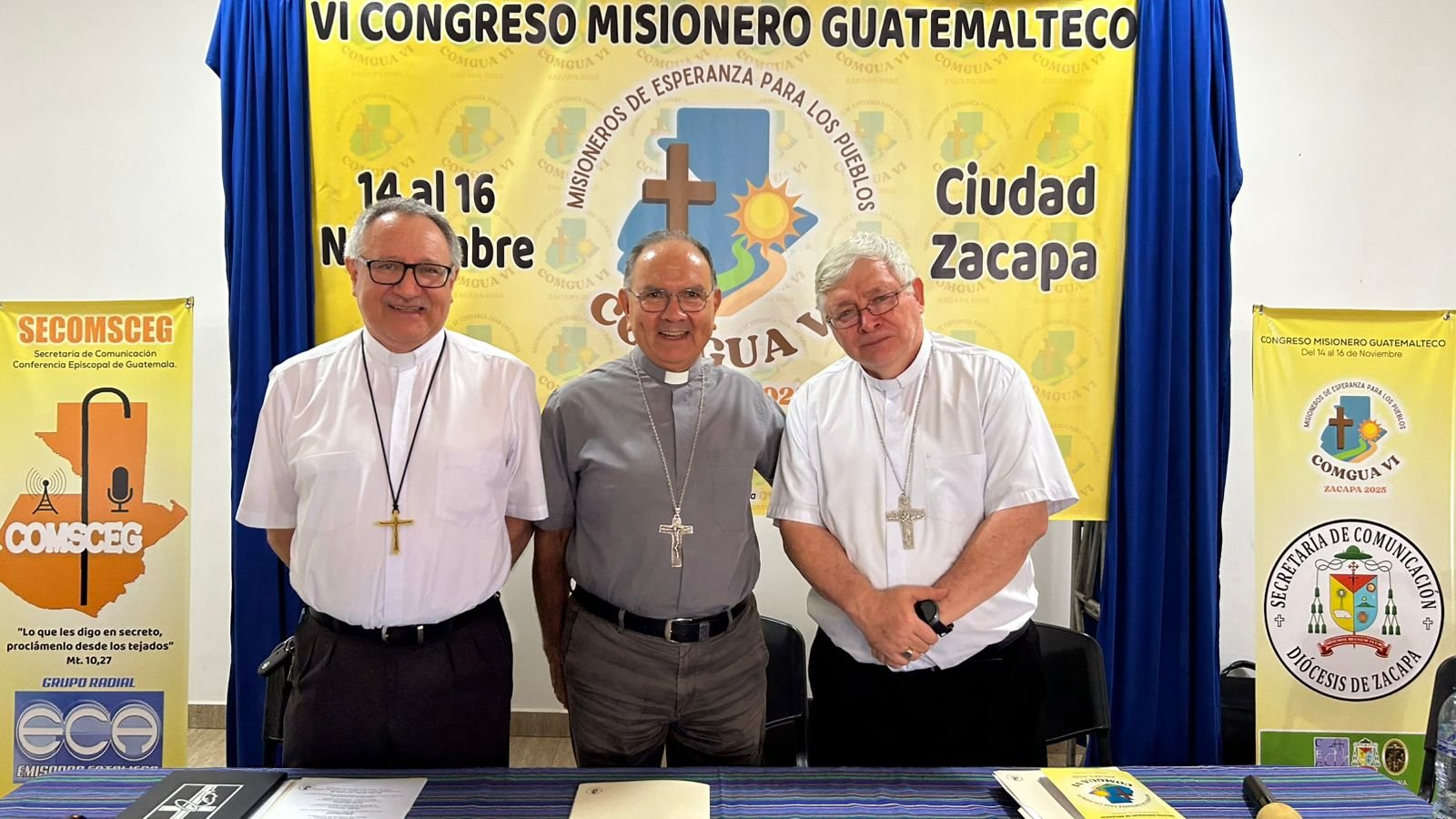 Presentación oficial del VI Congreso Misionero Guatemalteco (COMGUA VI) en Zacapa